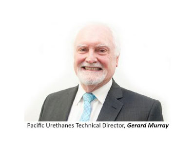 Pacific Urethanes Technical Director, Gerard Murray