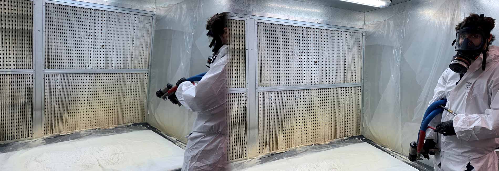Pacific Urethanes R&D Centre has installed an industrial Spray Booth
