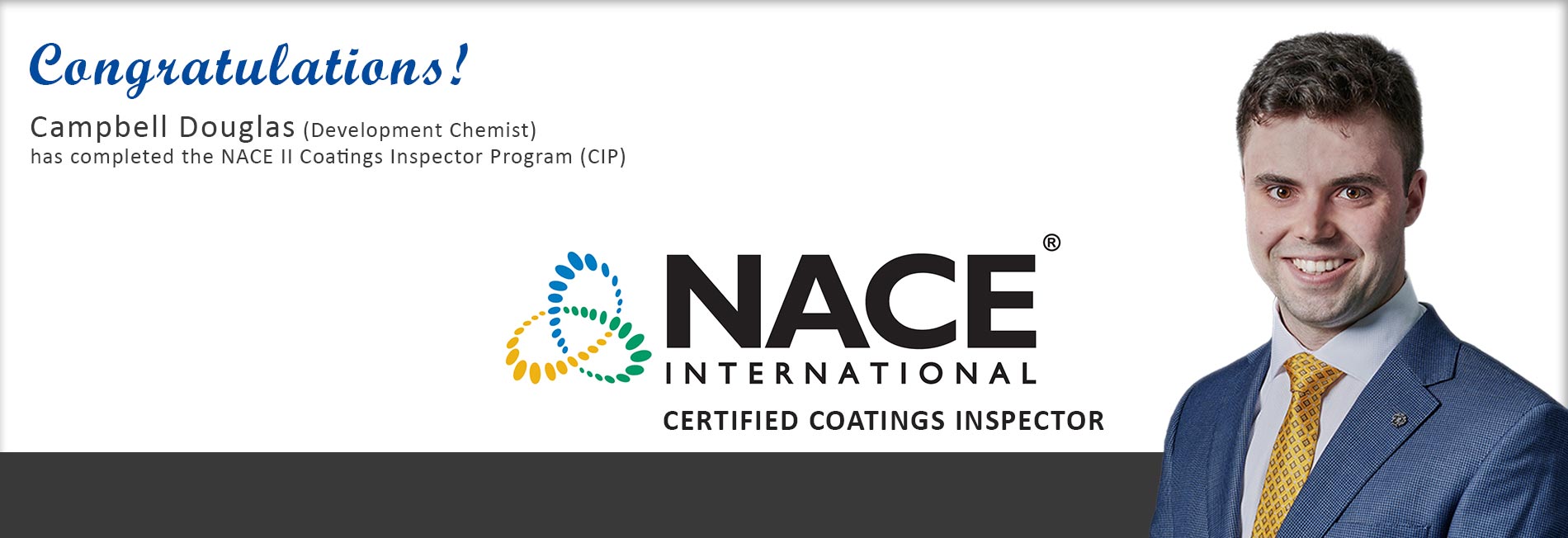 Campbell Douglas - Certified NACE 2 Coating Inspector